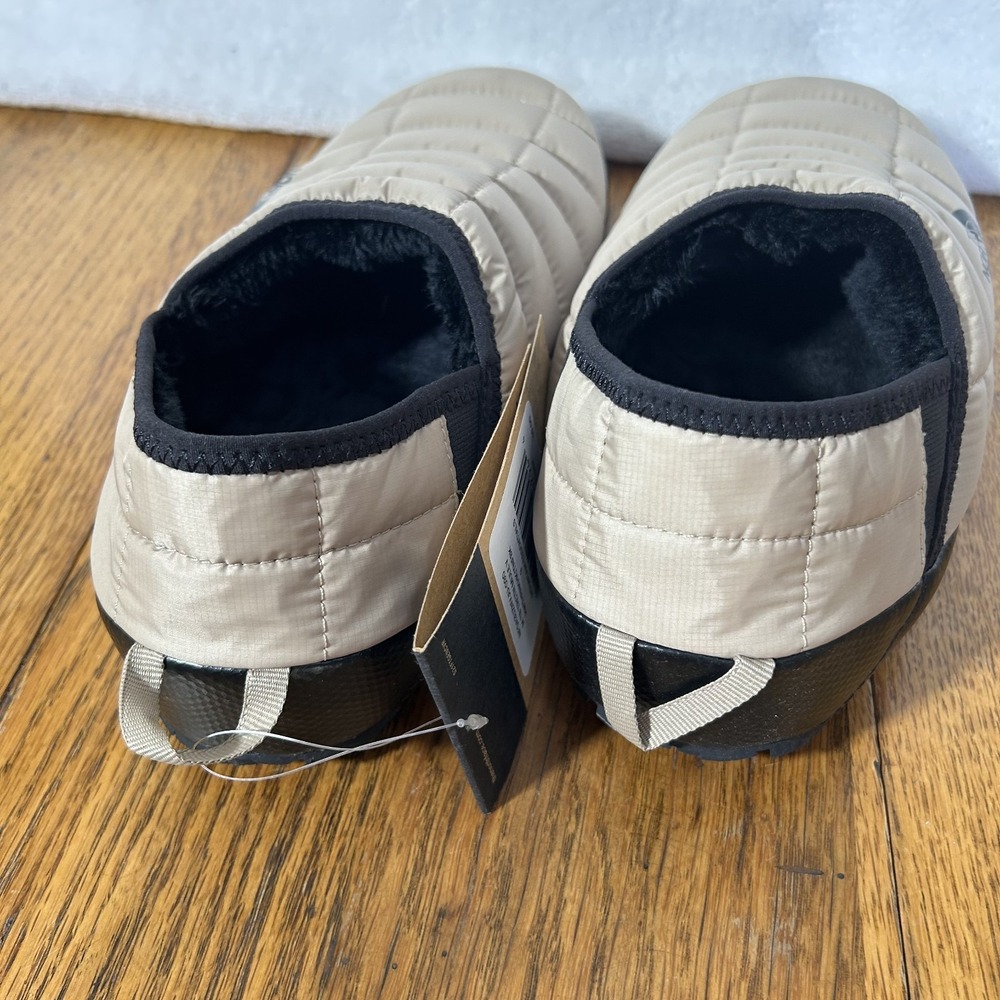 The North Face Mens Size 9 Beige Thermoball Traction Mules V Shoes - Picture 3 of 7